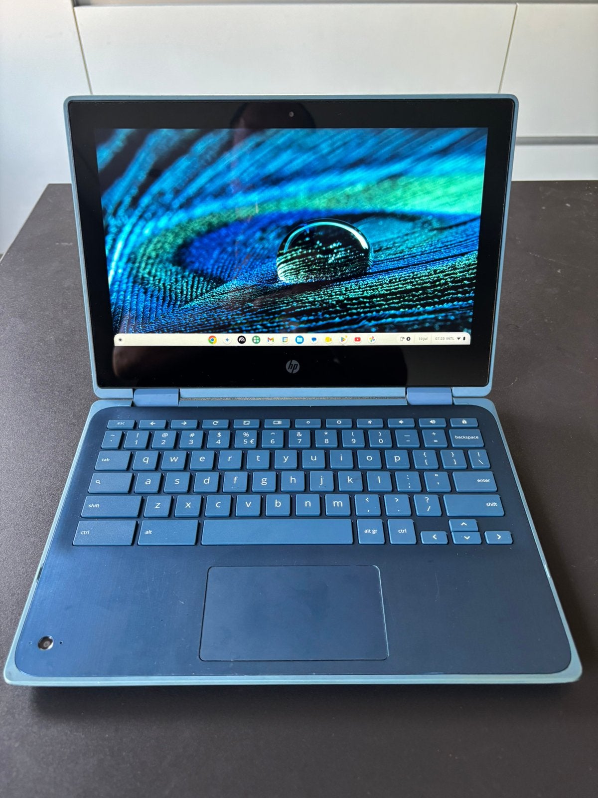 HP Chromebook X360 G3 Laptop Tablet Touch Screen 2 in 1, 4 GB of minder, Qwerty, Touchscreen, Ophalen of Verzenden