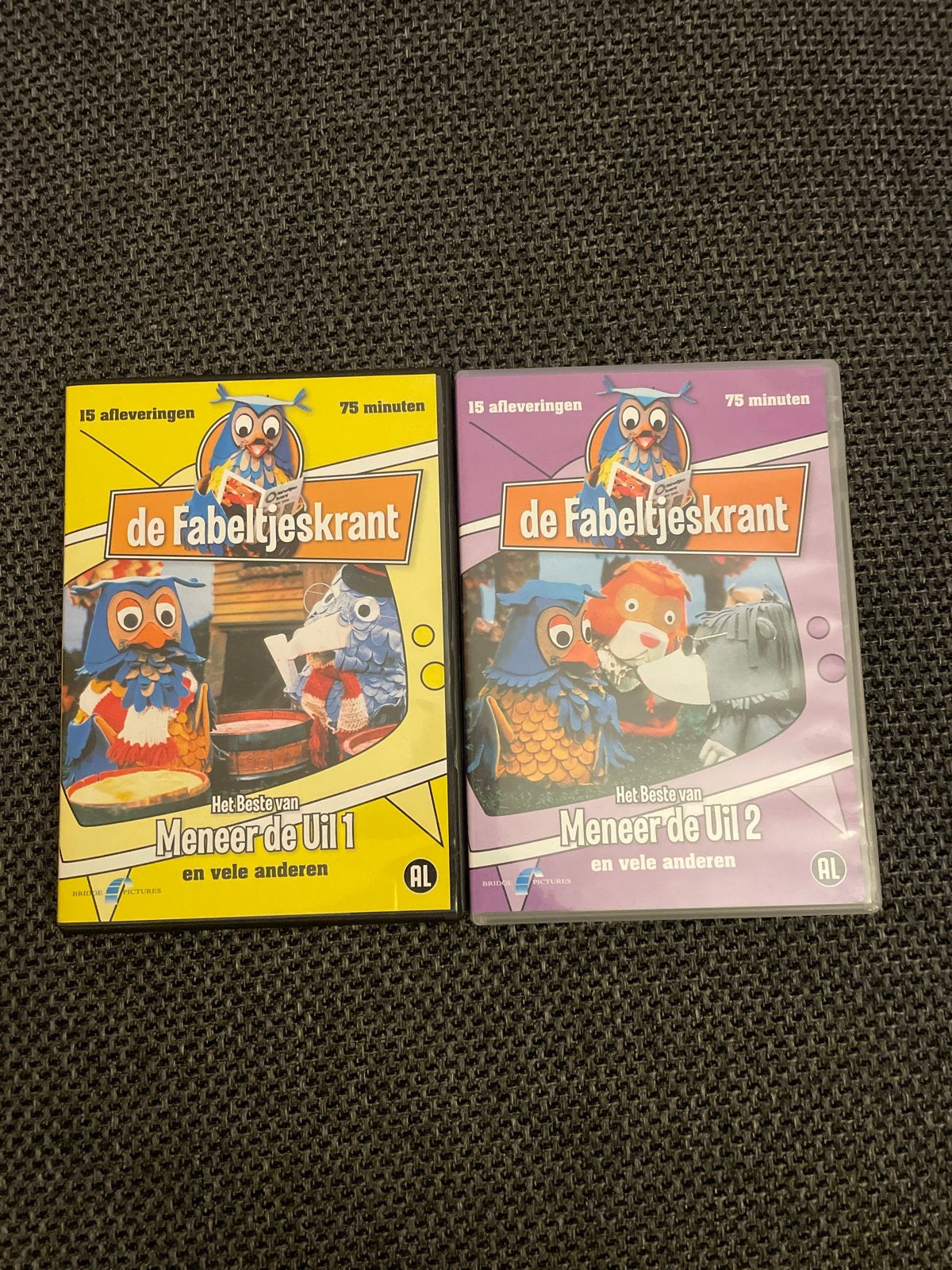 De Fabeltjeskrant - Het Beste van Meneer de Uil 1 & 2 DVD, Alle leeftijden, Tv-serie, Zo goed als nieuw, Familie