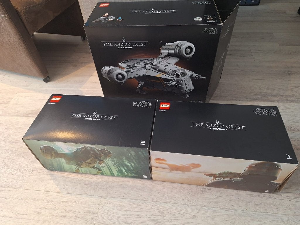 Lego 75331 Razor Crest UCS compleet met Wicked brick stand, Kinderen en Baby's, Speelgoed | Duplo en Lego, Ophalen
