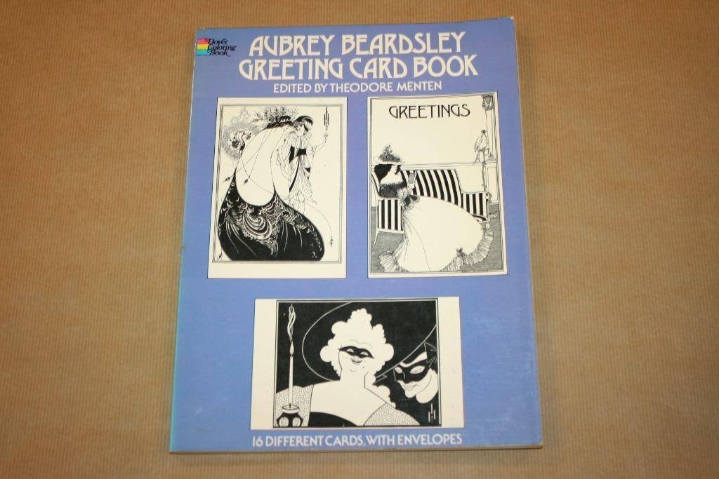 Greeting Card Book - Aubrey Beardsley, Ophalen of Verzenden, Gelezen