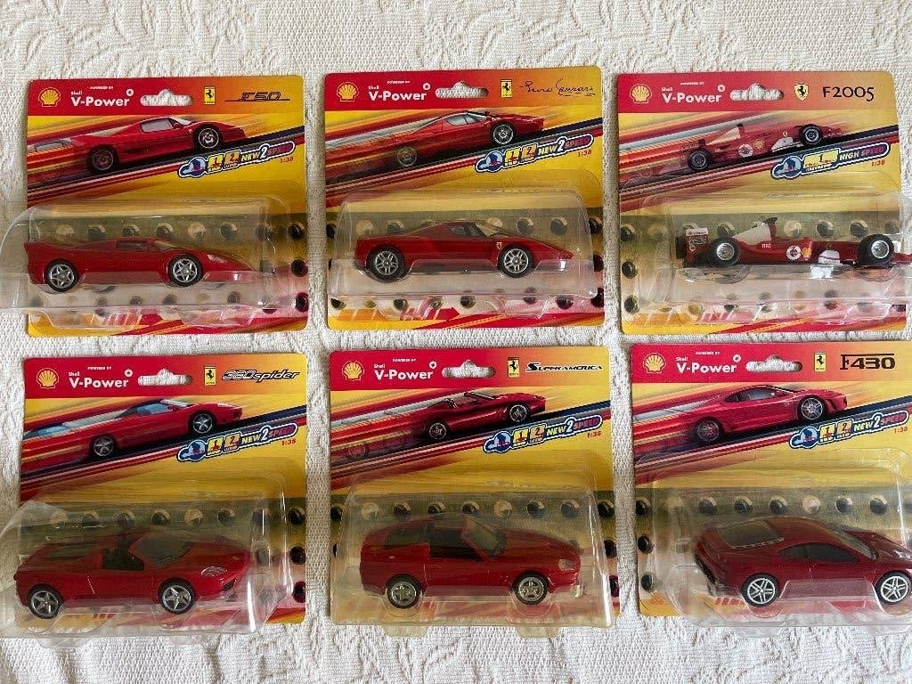 Modelauto’s Shell Ferrari, 1:38, Ophalen of Verzenden, Nieuw, Auto
