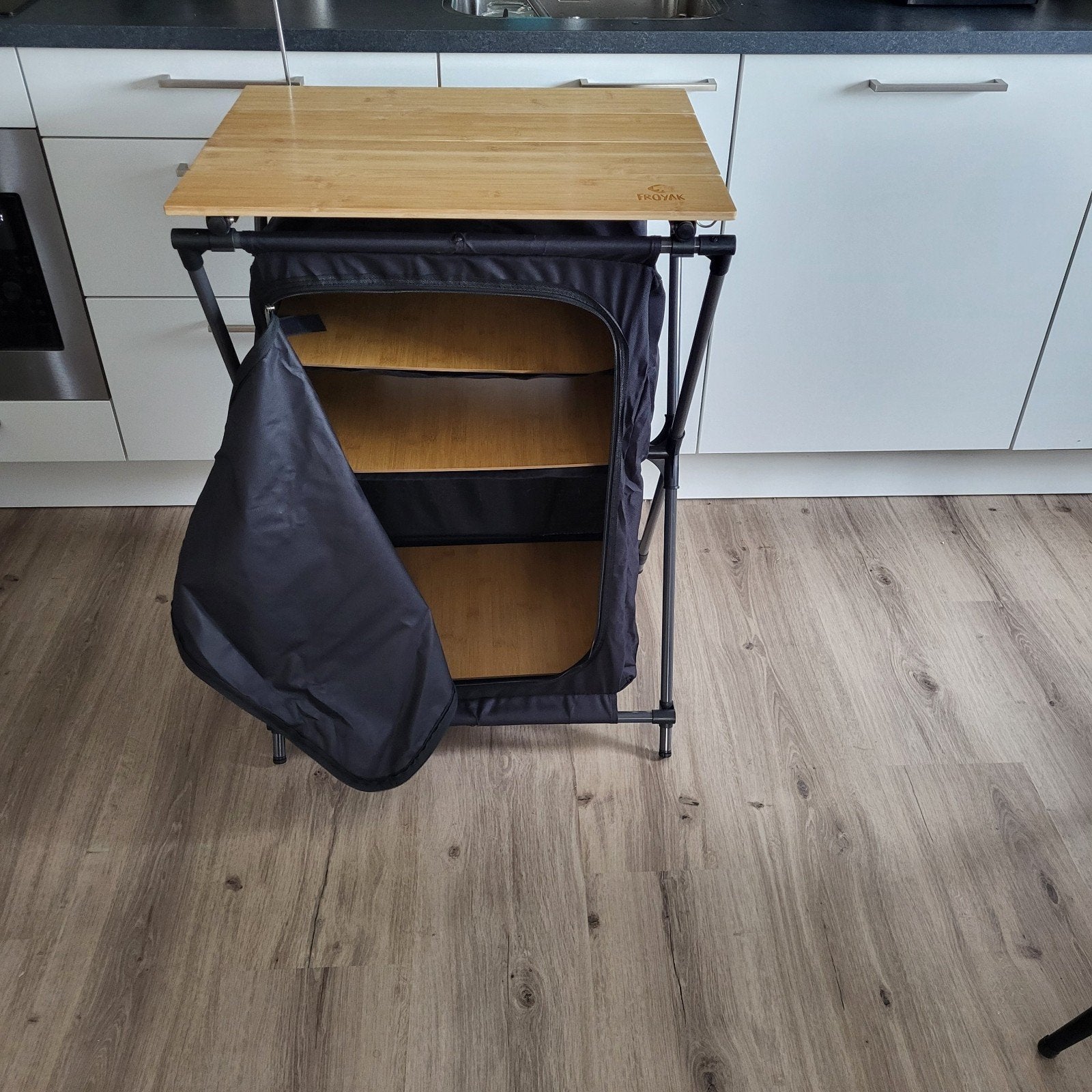 Campingkastje zwart., Ophalen, Zo goed als nieuw, Campingkast