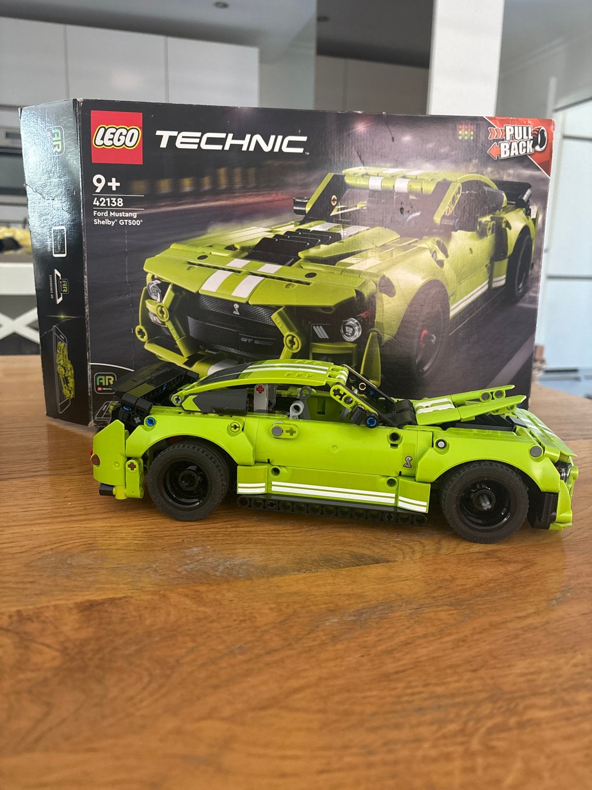 Lego Technic Ford Mustang Shelby GT500 (42138), Ophalen of Verzenden, Zo goed als nieuw