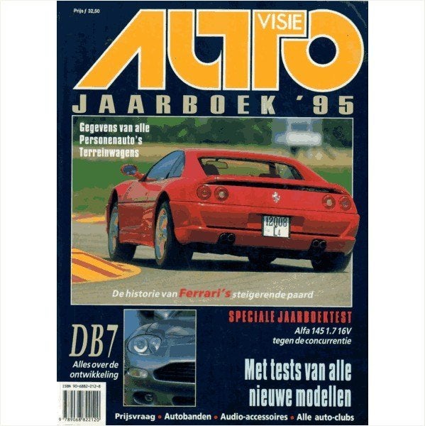 Autovisie Jaarboek 1995 #1 Nederlands, Ophalen of Verzenden, Gelezen, Algemeen