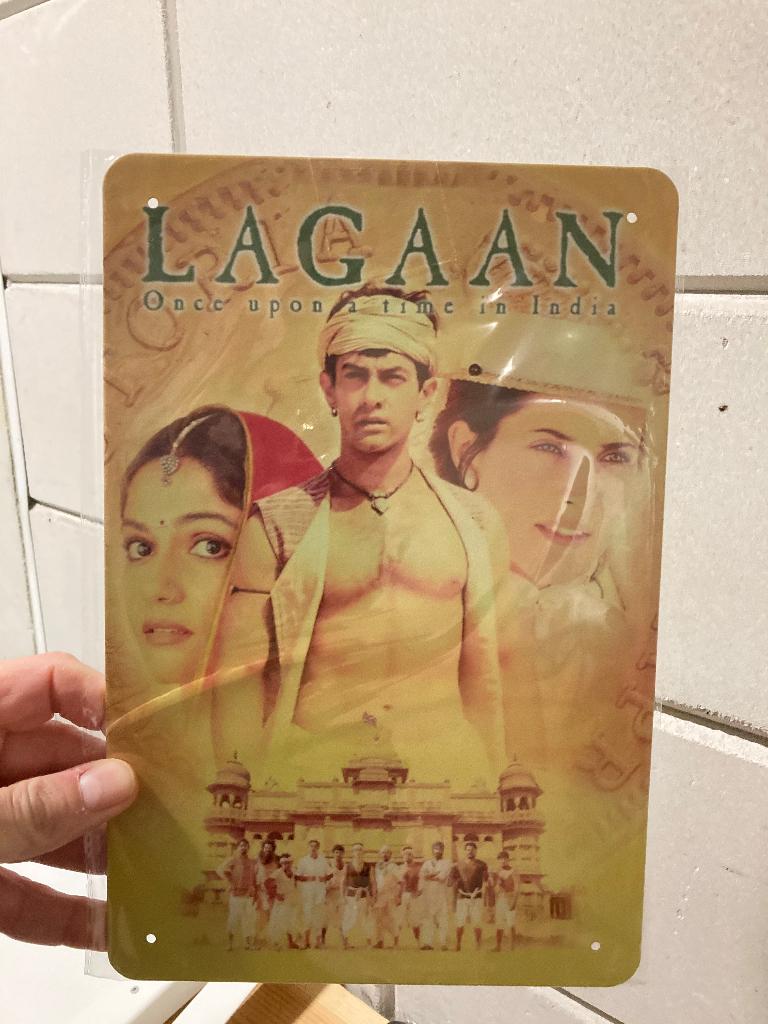 Bollywood India posters metaal, Ophalen of Verzenden, Nieuw, A1 t/m A3, Film en Tv