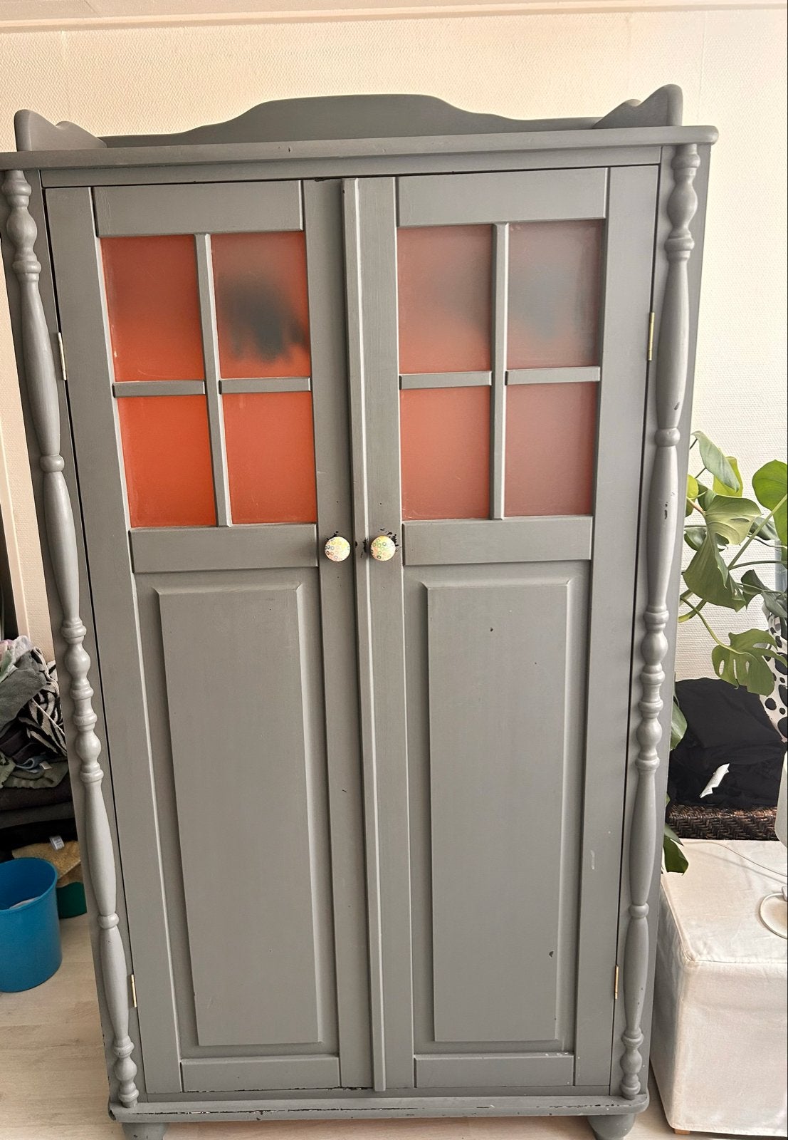 Kledingkast, Huis en Inrichting, Kasten | Kledingkasten, Ophalen, Gebruikt, 50 tot 100 cm, 150 tot 200 cm