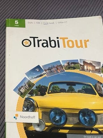 TrabiTour Duits VWO FLEX-boek 5 VWO, Ophalen of Verzenden, Zo goed als nieuw, VWO, Duits