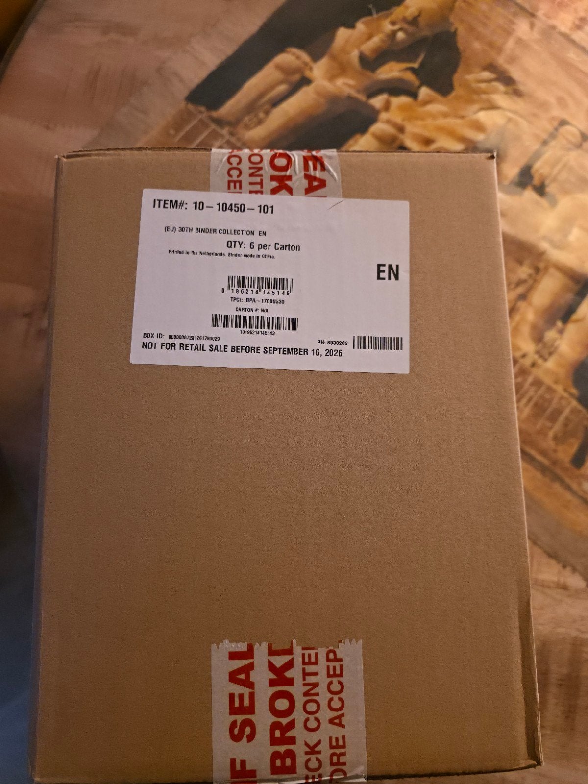 binder collection 30th anniversary case, Ophalen, Nieuw
