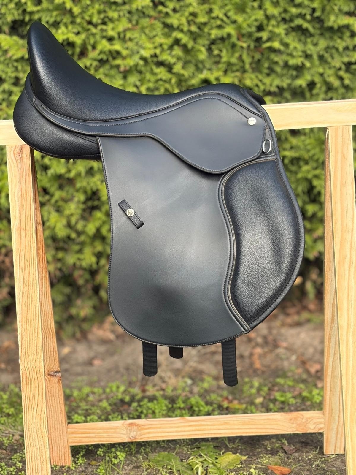 zeer nette wintec 500 vz zadel, 16 inch, incl singel, Dieren en Toebehoren, Wintec, Ophalen of Verzenden, Zo goed als nieuw, Middel
