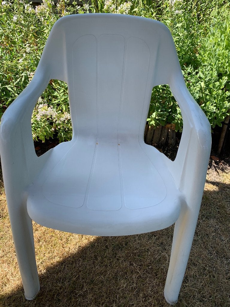 Tuinstoelen stapelbaar, Ophalen, Gebruikt, Kunststof, Stapelbaar
