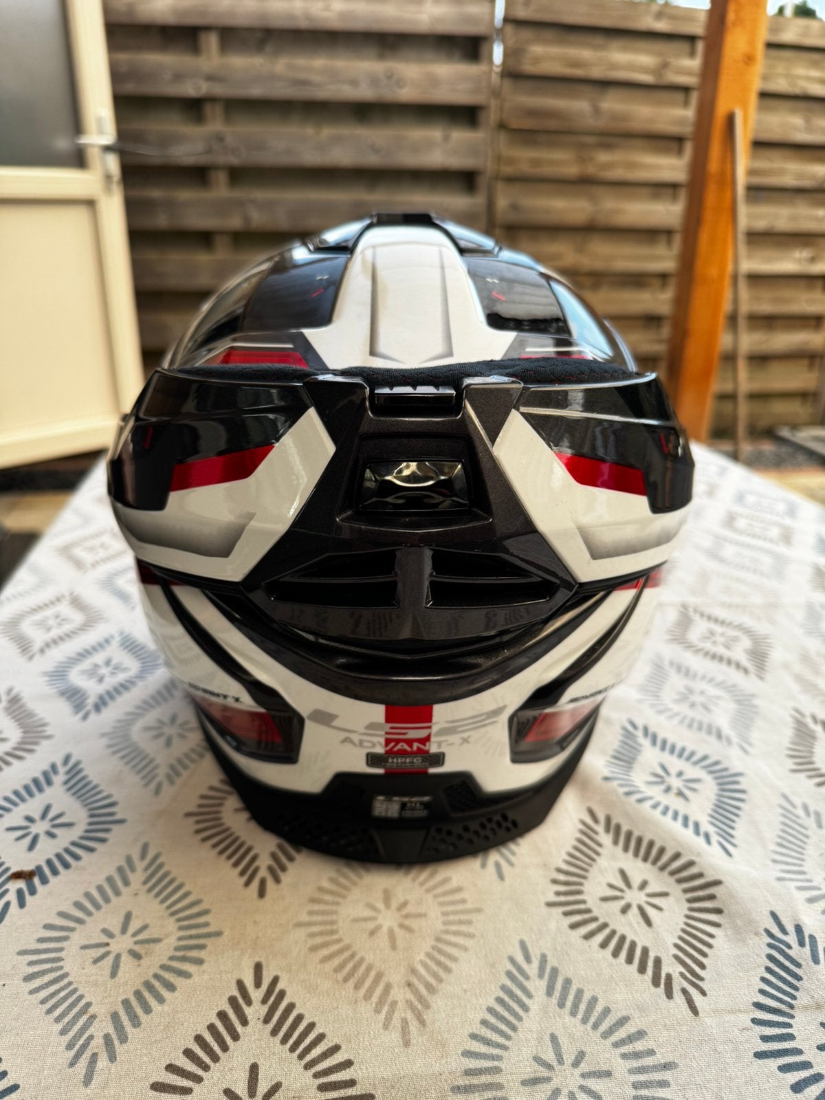 LS2 advant X motorhelm XL, Ophalen, Tweedehands, XL, Overige merken