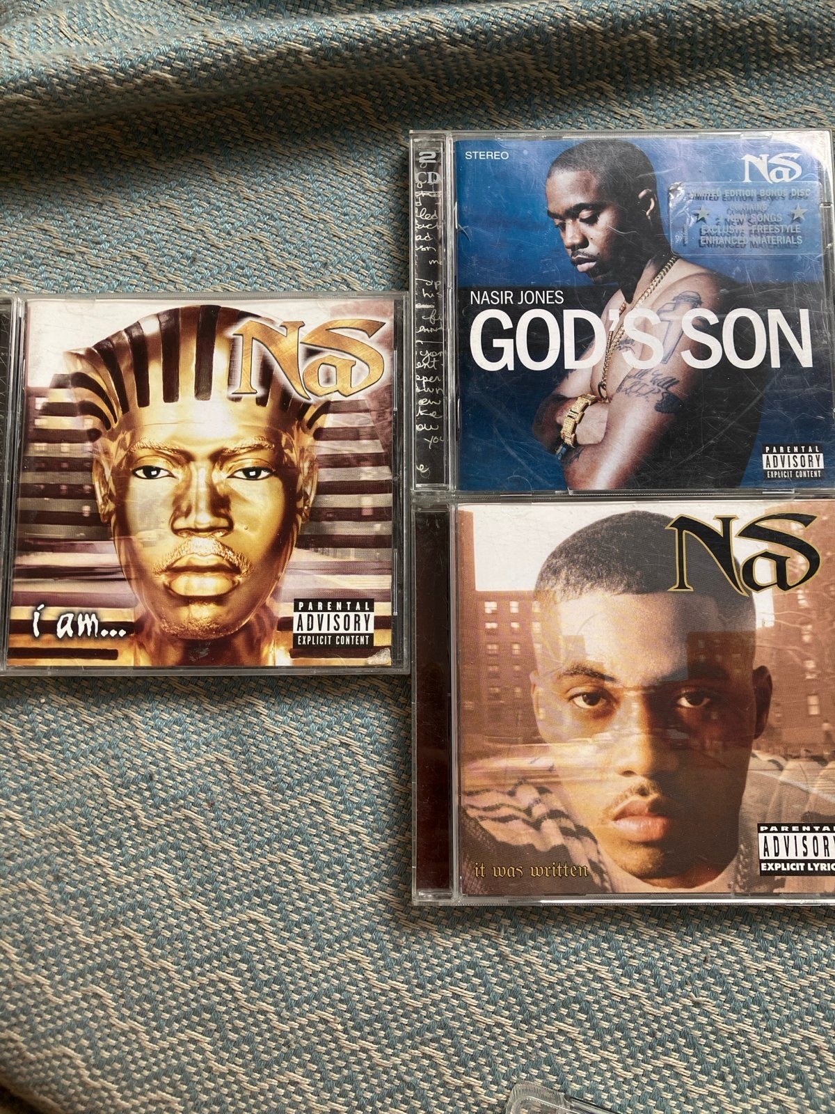 Nas CD Collectie: I Am..., God's Son, It Was Written, Cd's en Dvd's, Cd's | Hiphop en Rap, Ophalen of Verzenden, Gebruikt, Album