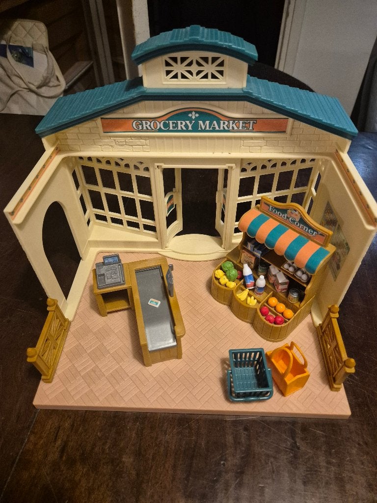 Sylvanian families supermarkt, Ophalen, Zo goed als nieuw, Poppenhuis