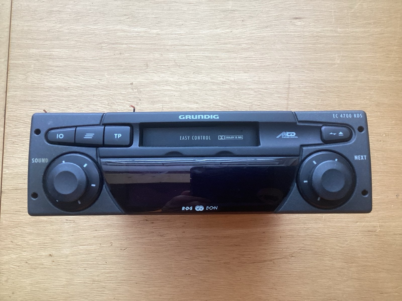 Grundig EC 4700 RDS autoradio met handleiding, Ophalen of Verzenden, Gebruikt