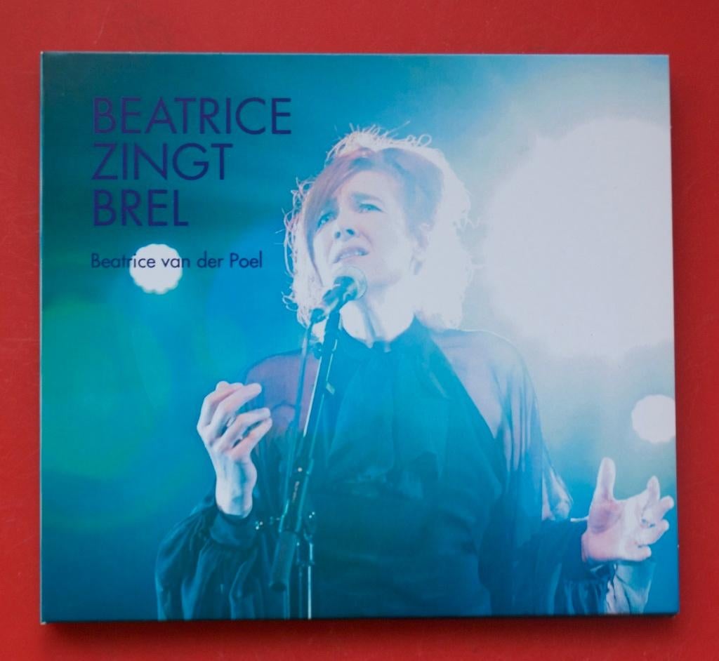 cd Beatrice van der Poel zingt Brel Jacques met handtekening, Ophalen of Verzenden, Gebruikt, Overige genres