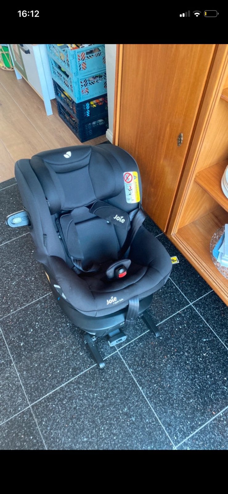 Joie i-Spin Safe i-Size Autostoeltje zgan, Ophalen, Zo goed als nieuw, Overige merken, Isofix