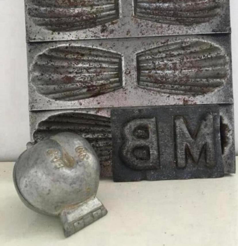 Antieke mal marsepijn, Ophalen of Verzenden