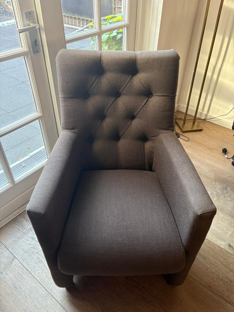 Vier mooie zware eetkamerstoelen van Urbensofa, Ophalen, Gebruikt, Barocant, Vier