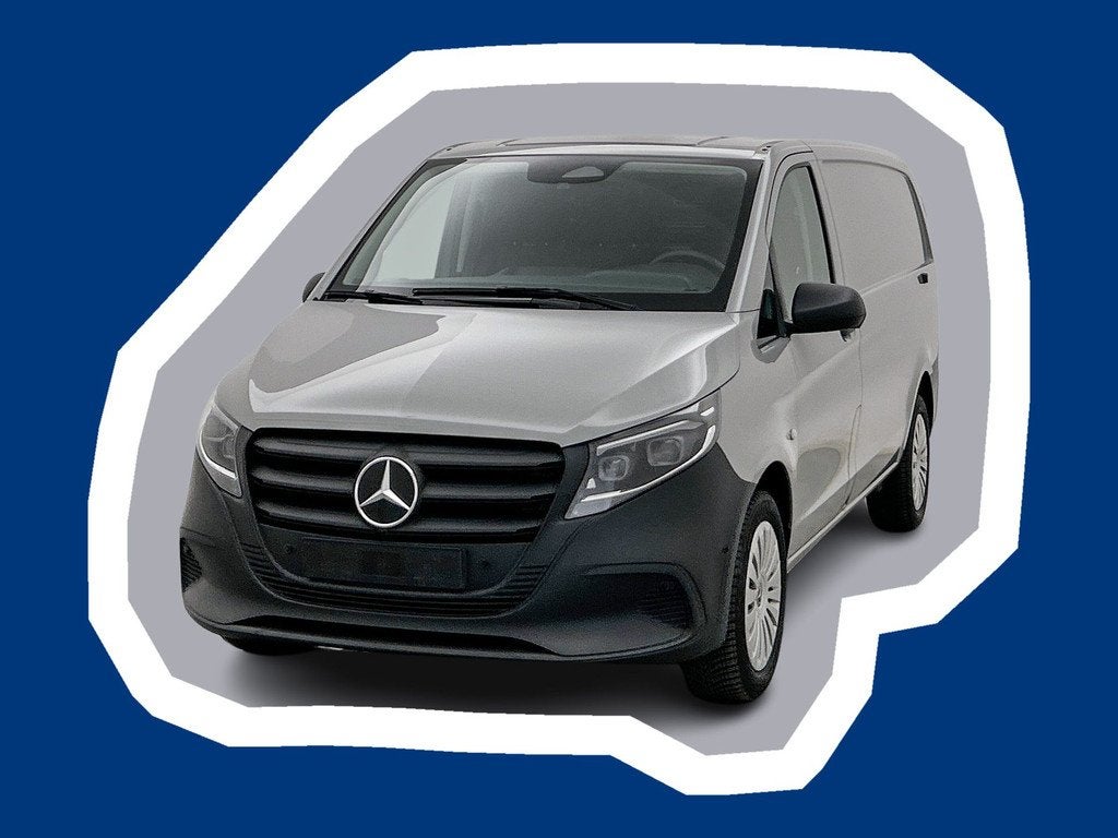 Mercedes-Benz Vito 116 CDI L2 Pro Alpinegrijs Parkeerpakket, Automaat, Gebruikt, Zwart, 4 cilinders