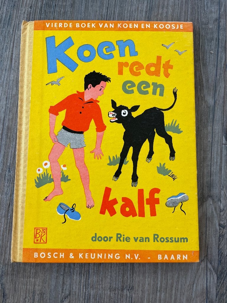 Kinderboek: Koen redt een kalf van Rie van Rossum, Boeken, Ophalen of Verzenden, Gelezen, Rie van Rossum, Fictie algemeen