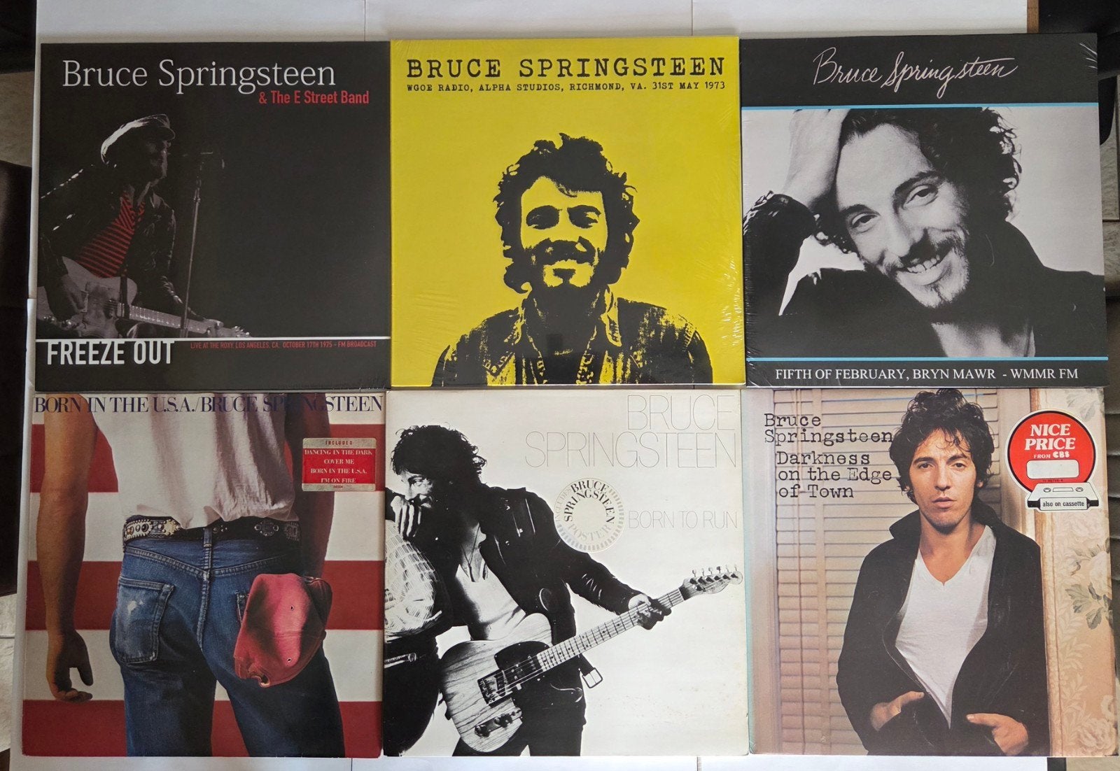 Bruce Springsteen 6x, Ophalen of Verzenden, Nieuw in verpakking, 12 inch, Poprock