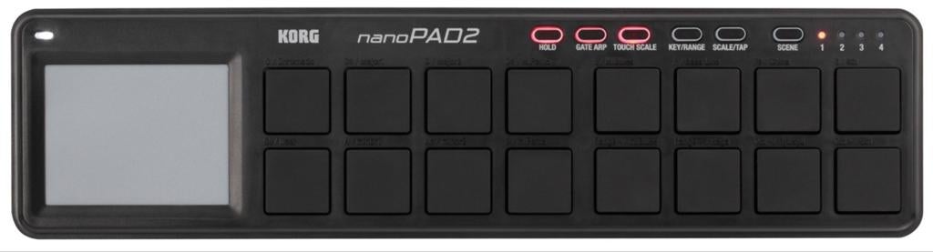 Korg nanoPAD2 MIDI Controller met X-Y Touchpad, Muziek en Instrumenten, Synthesizers, Ophalen