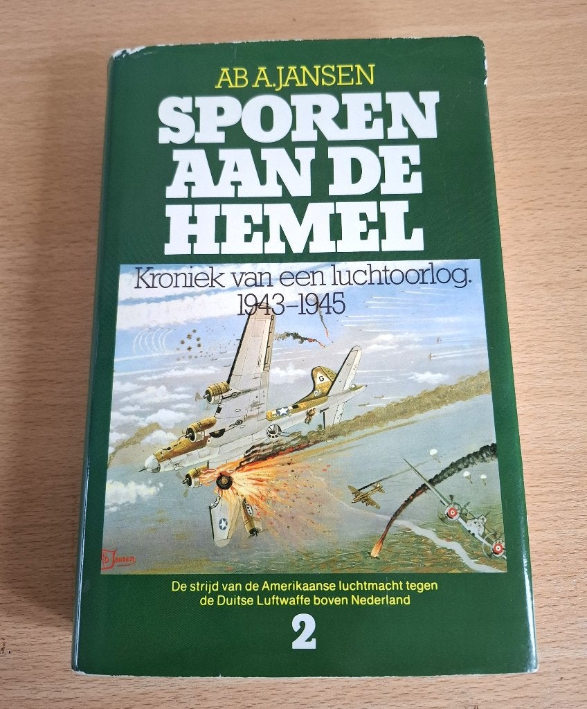 boek Sporen aan de hemel - Tweede Wereldoorlog, Boeken, Tweede Wereldoorlog, Ophalen of Verzenden, Zo goed als nieuw, Ab A. Jansen