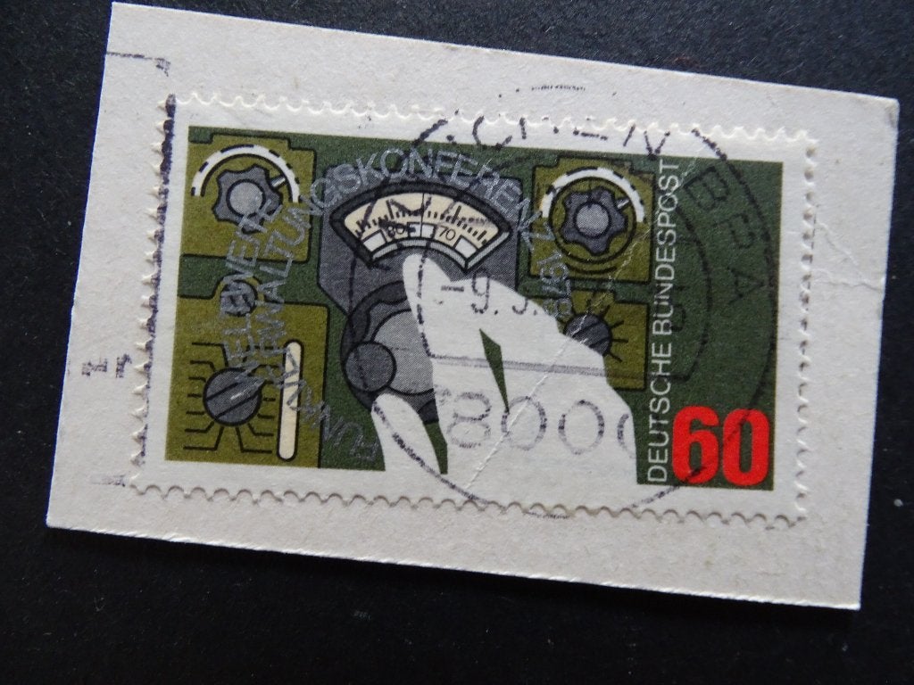 Postzegel Duitsland / Funk Verwaltungs Konferenz 1979, Ophalen of Verzenden, BRD, Gestempeld