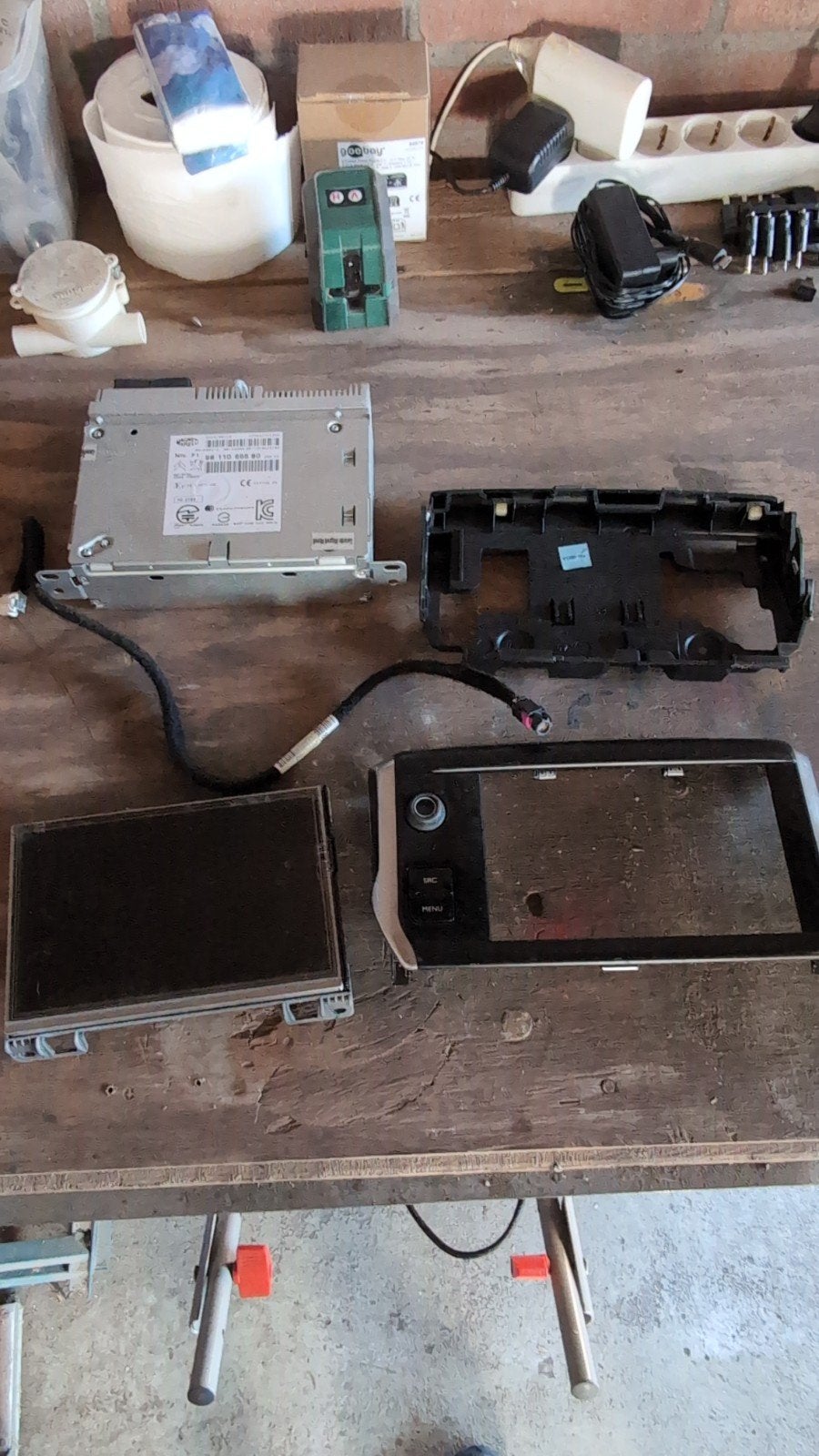 Autoradio/infotainmentsysteem Peugeot 2008/208, Ophalen, Gebruikt