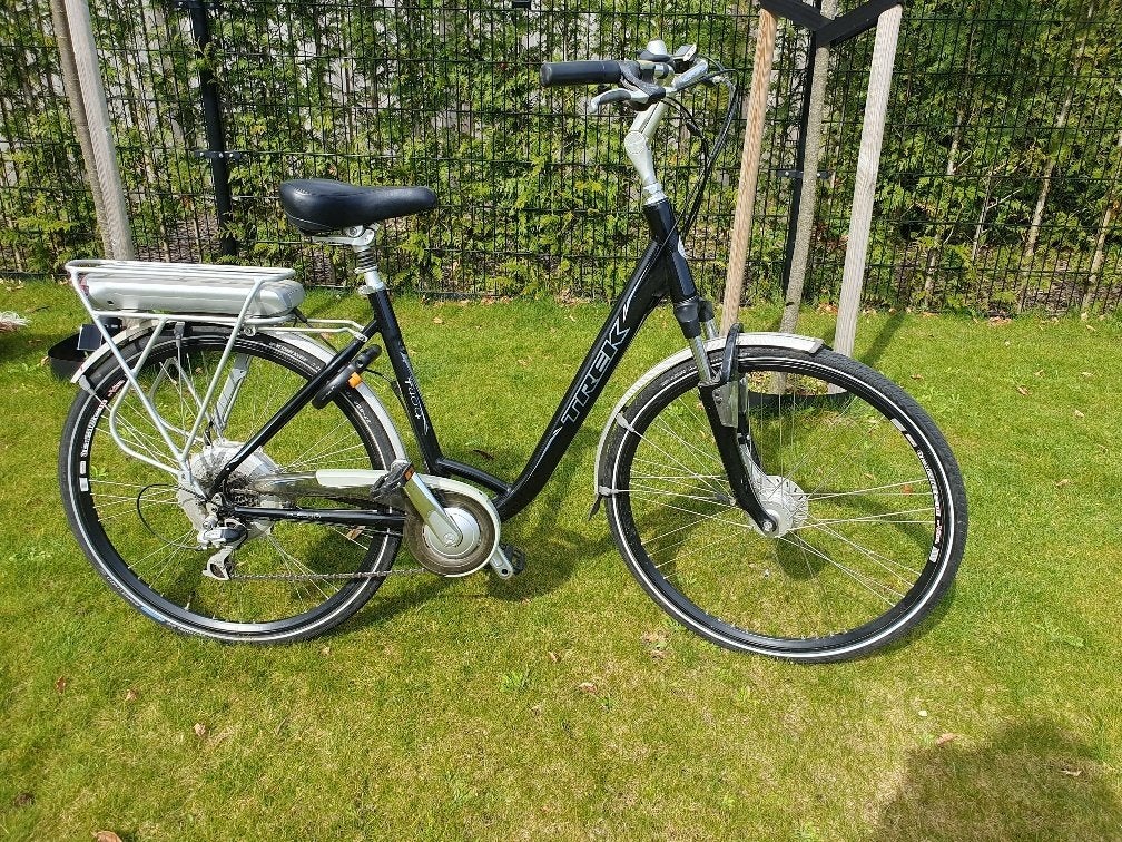 Elektrische fiets, merk Trek, Gebruikt, 47 tot 51 cm, 30 tot 50 km per accu, Ophalen