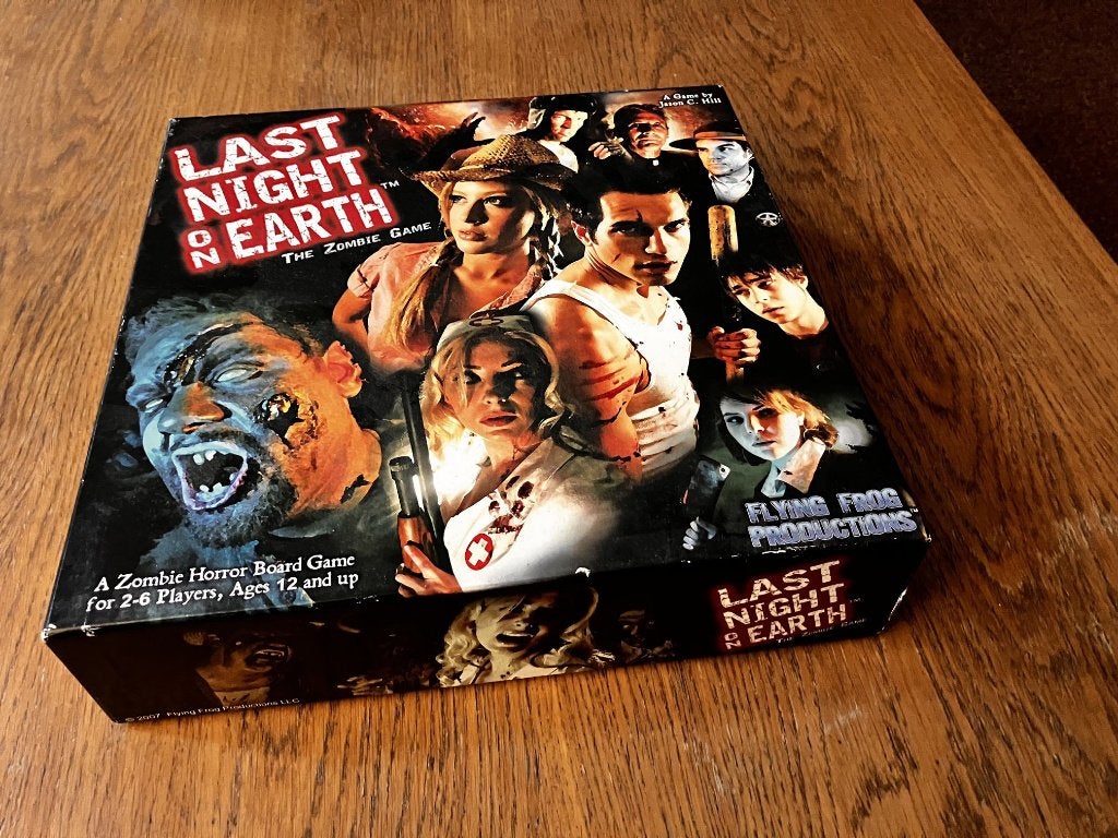 Last Night on Earth Boardgame, Ophalen of Verzenden, Zo goed als nieuw