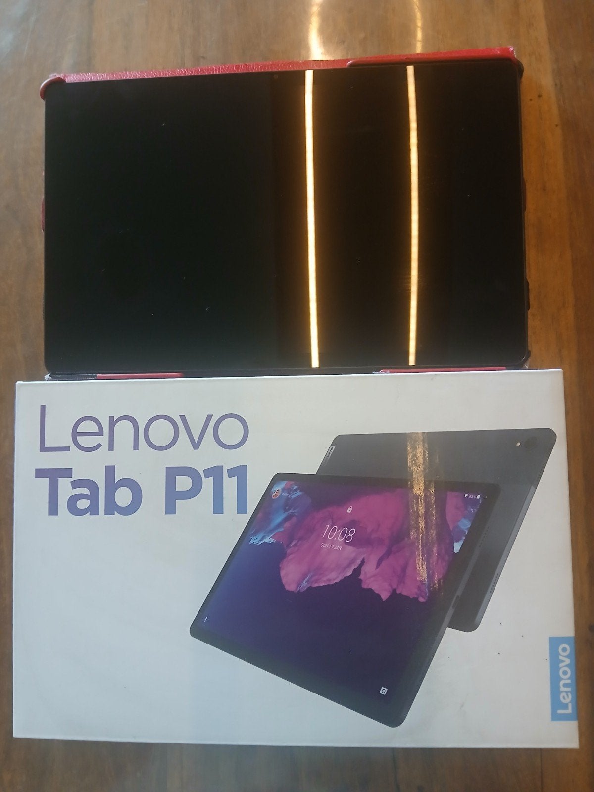 Lenovo Tab P11 Tablet met Hoes - Zo goed als nieuw, 11 inch, Ophalen of Verzenden, Zo goed als nieuw, 128 GB