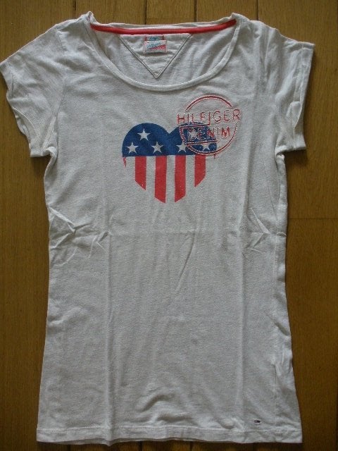 TOMMY HILFIGER t- shirt beige maat L, Beige, Ophalen of Verzenden, Zo goed als nieuw, Korte mouw