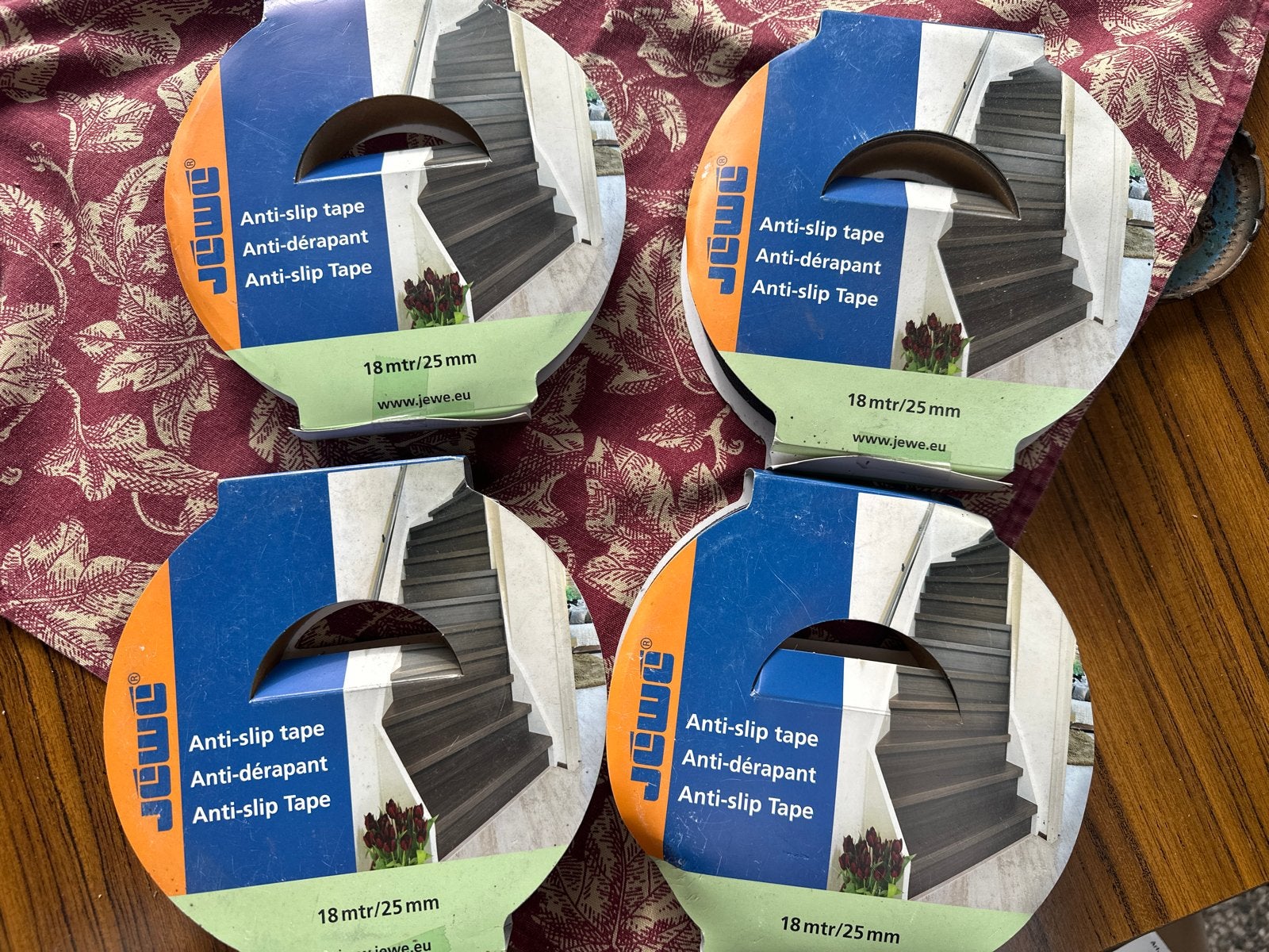 Nieuwe Anti-slip tape - 4 rollen van 18m/25mm, Ophalen of Verzenden, Nieuw