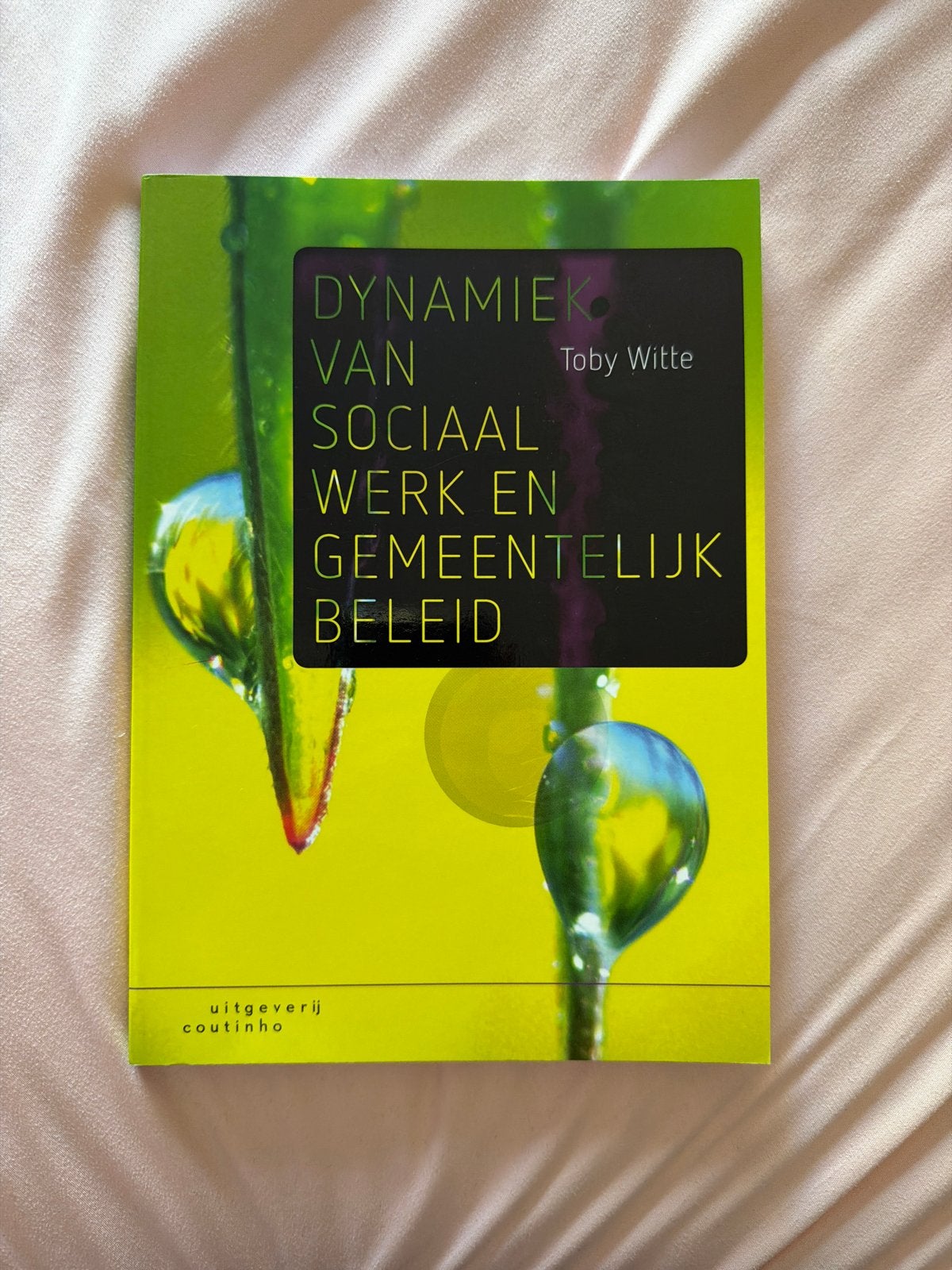 Studieboek HBO Social Work - Dynamiek van Sociaal Werk, Boeken, Ophalen of Verzenden, Gamma, Zo goed als nieuw, HBO