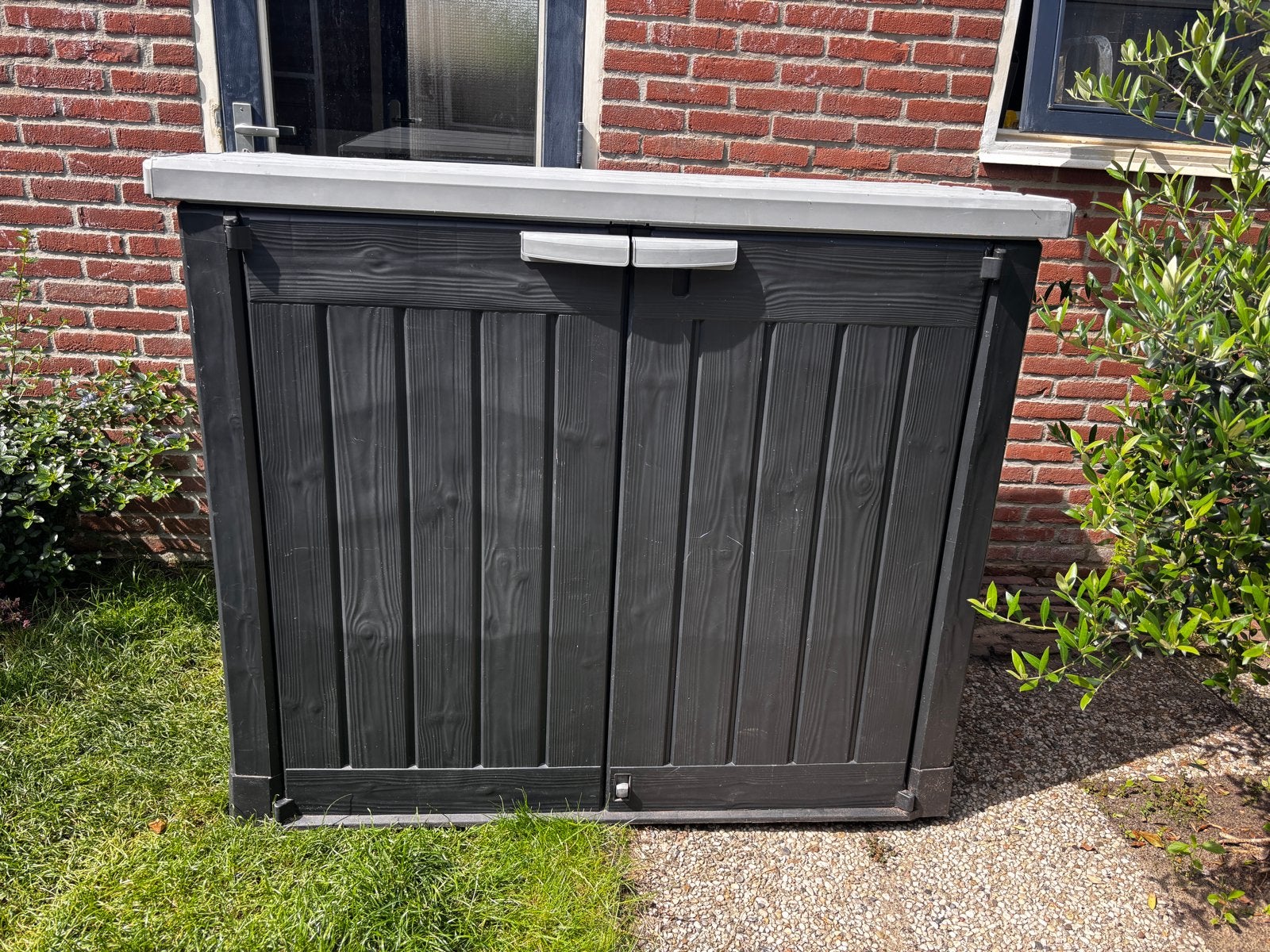 Opbergkast tuinkussens, Tuin en Terras, Ophalen, Zo goed als nieuw