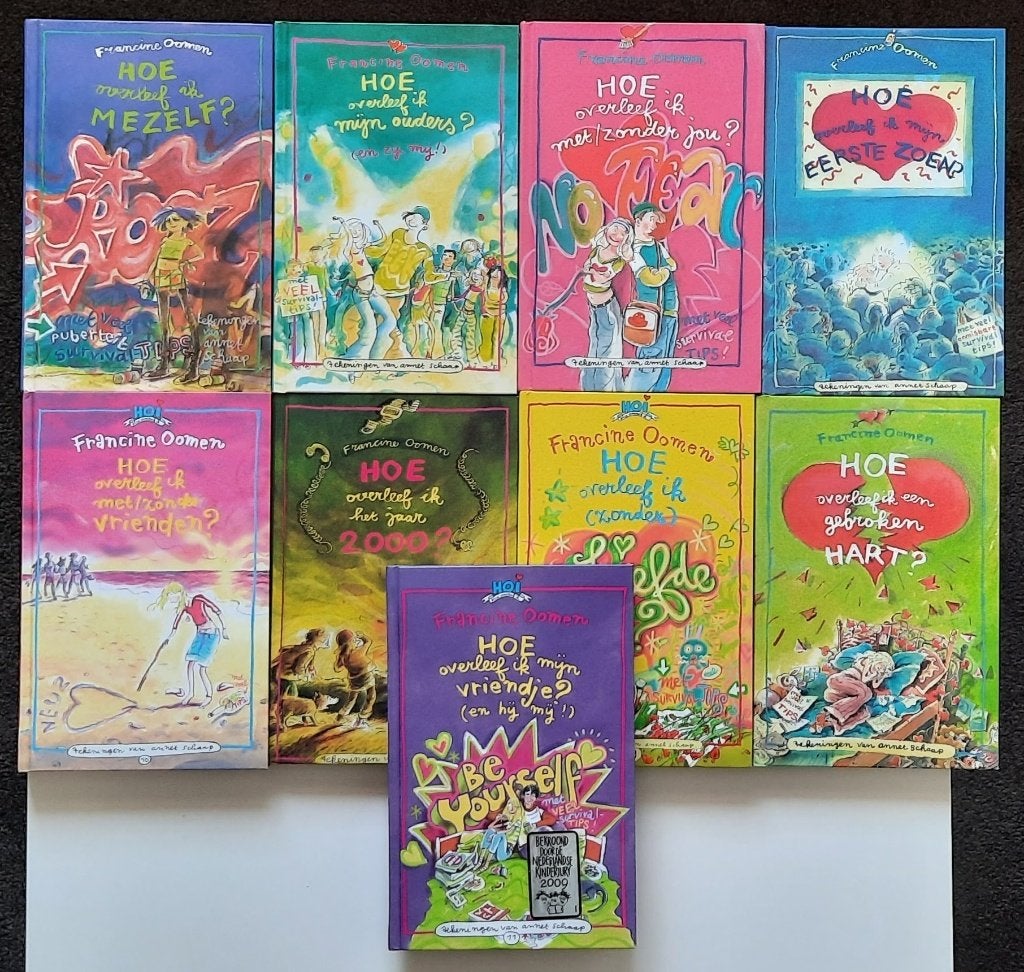 Hoe overleef ik boeken - Francine Oomen, Boeken, Ophalen of Verzenden, Zo goed als nieuw, Francine Oomen