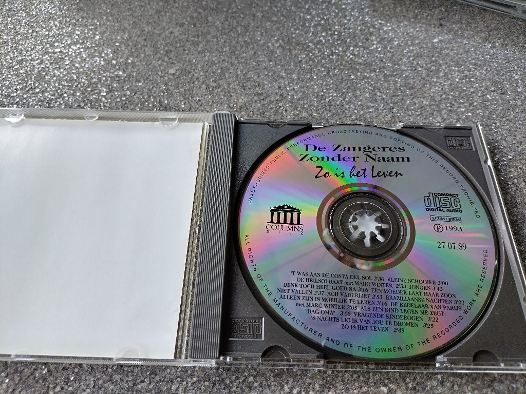 de zangeres zonder naam- zo is het leven, Ophalen, Gebruikt, Pop, Album