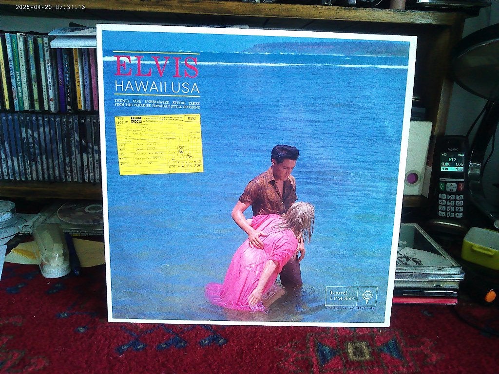 HAWAII USA   ELVIS PRESLEY, Ophalen of Verzenden, Zo goed als nieuw, 12 inch