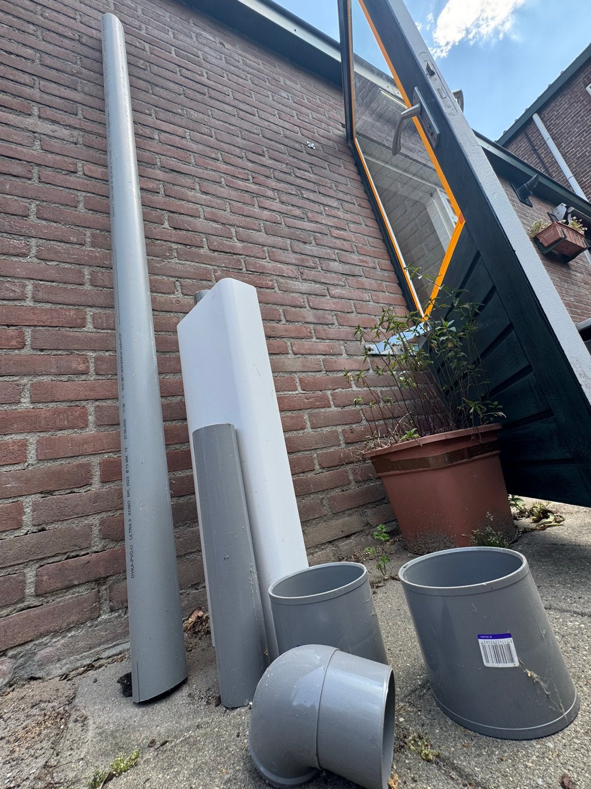Partij nieuwe martens PVC buizen & hulpstukken, Ophalen, Pvc, Nieuw, Minder dan 2 meter
