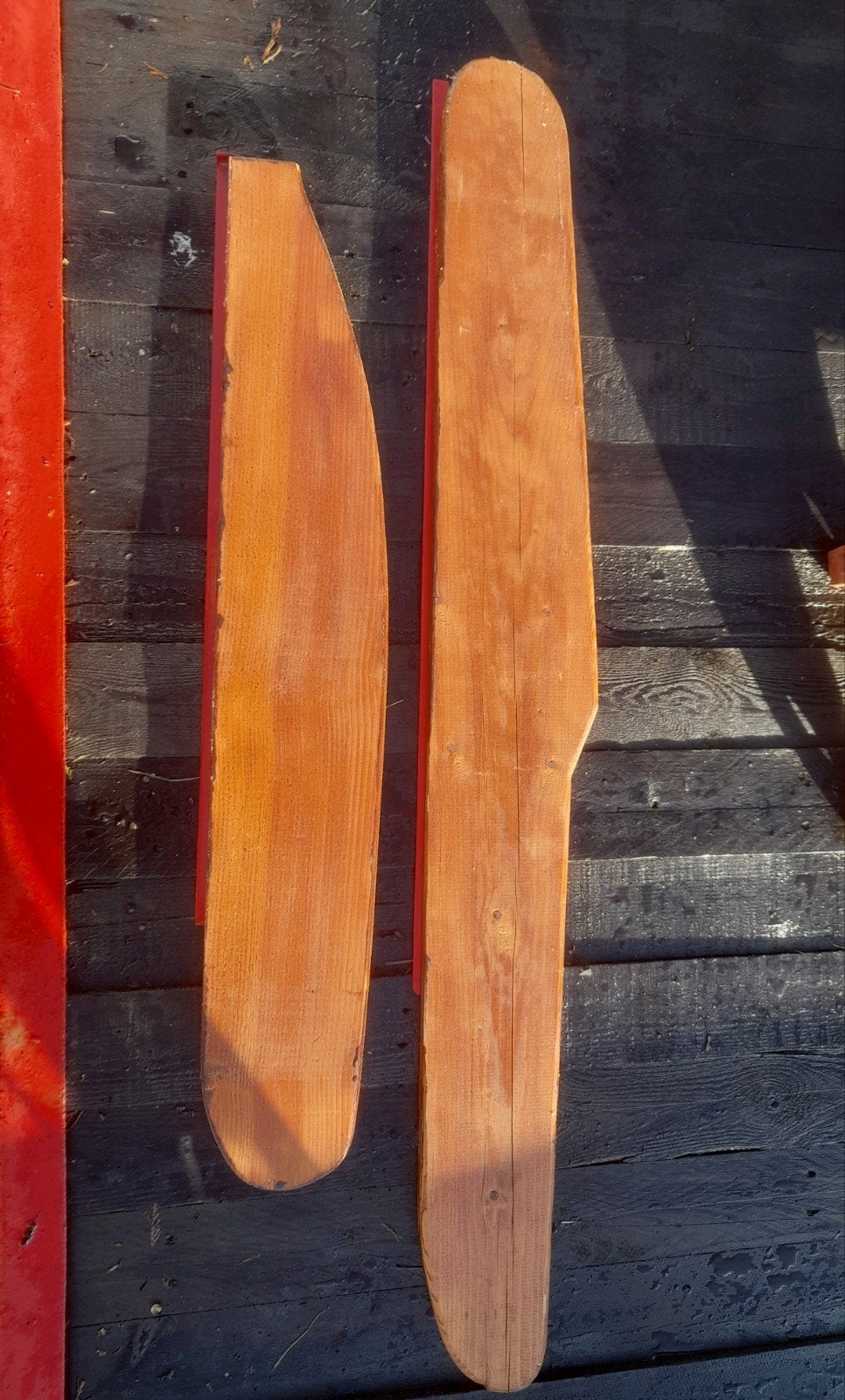 Houten Zwadborden maaibalk Nieuw, Ophalen, Nieuw, 50 cm of meer