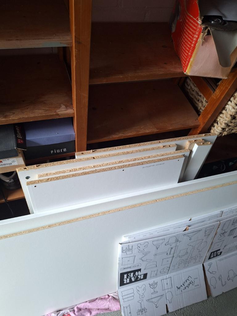 Pax kast ikea wit spiegel deur, 50 tot 100 cm, Zo goed als nieuw, 50 tot 75 cm, Verzenden