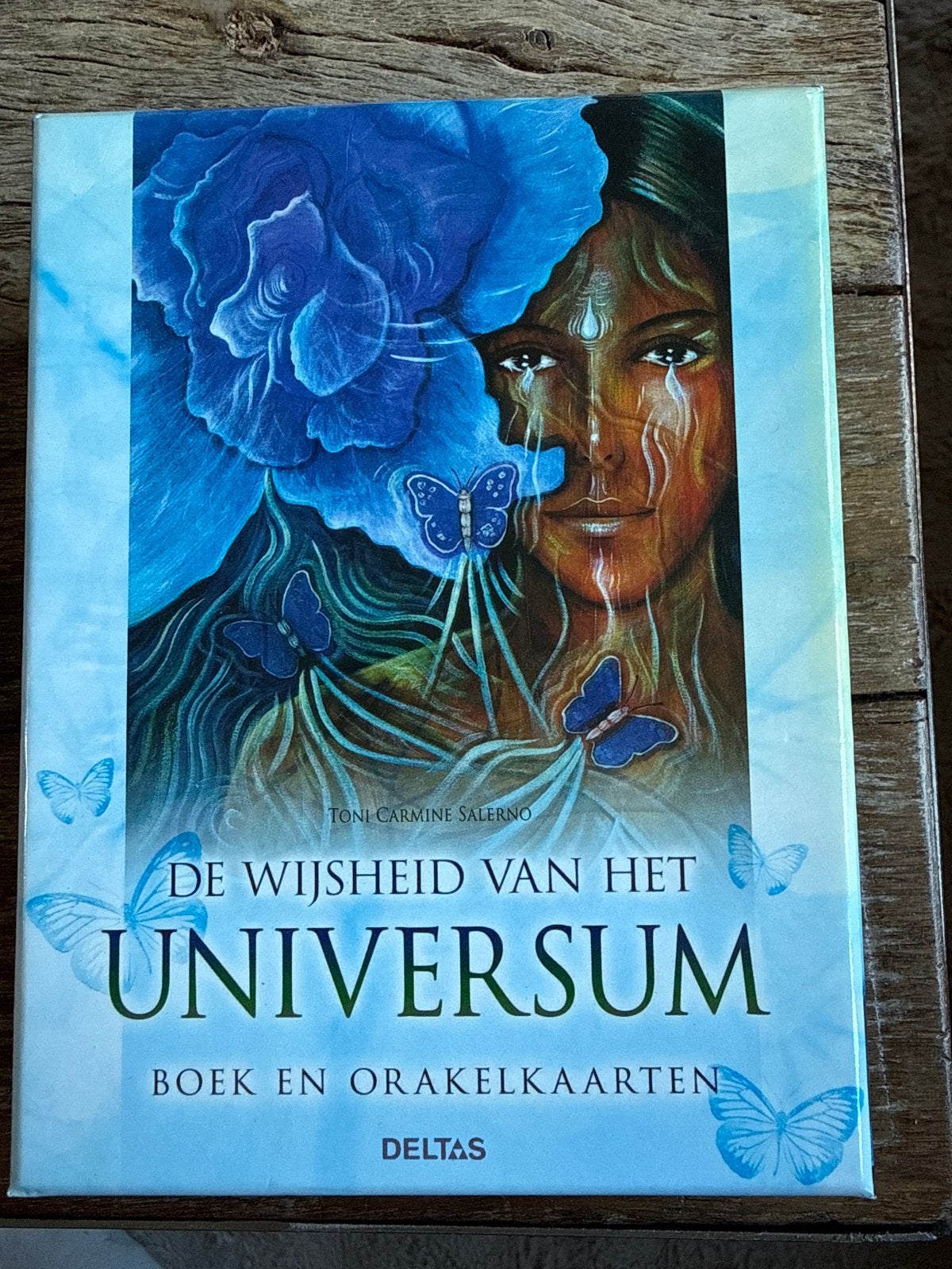 De Wijsheid van het Universum: Boek en Orakelkaarten, Boeken, Esoterie en Spiritualiteit, Ophalen of Verzenden, Zo goed als nieuw