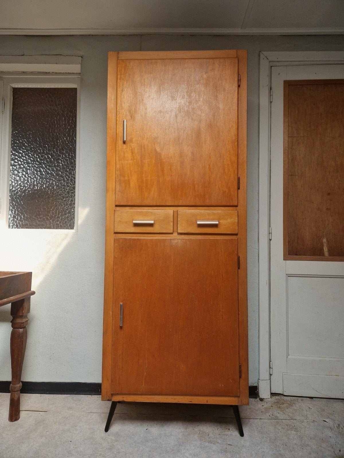 Vintage Eiken Buffetkast Dressoir, Huis en Inrichting, Ophalen