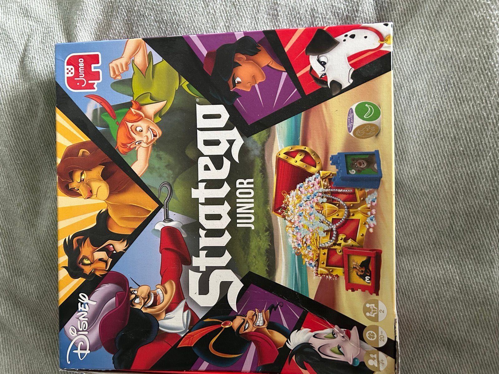 Stratego Junior Disney - Compleet bordspel, Een of twee spelers, Ophalen of Verzenden, Gebruikt
