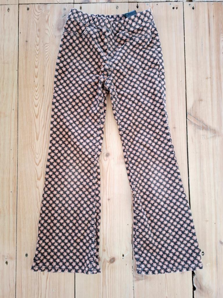 H&M Flared broek maat 128, Kinderen en Baby's, Kinderkleding | Maat 128, Broek, Gebruikt, Meisje, H&M
