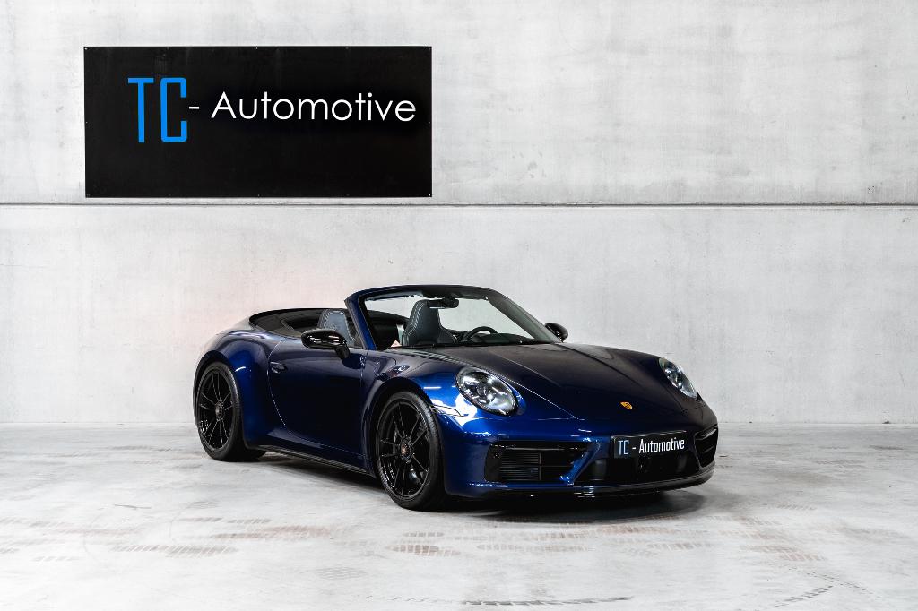 Porsche 992 3.0 GTS Cabriolet 2024, Auto's, Porsche, Automaat, Achterwielaandrijving, Cabriolet, Leder