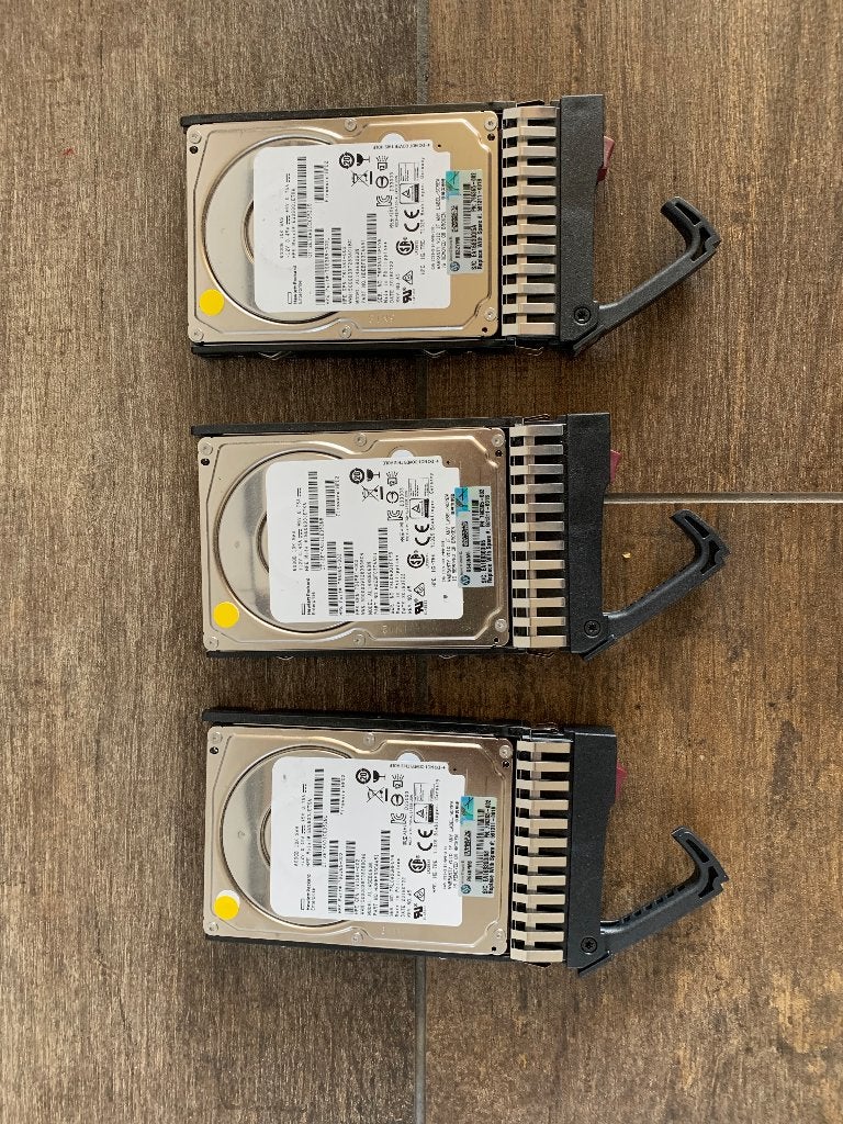 HPE EG0600JETKA HDD 600GB SAS 10K Hewlett Packard Enterprise, Ophalen of Verzenden, Gebruikt, SAS