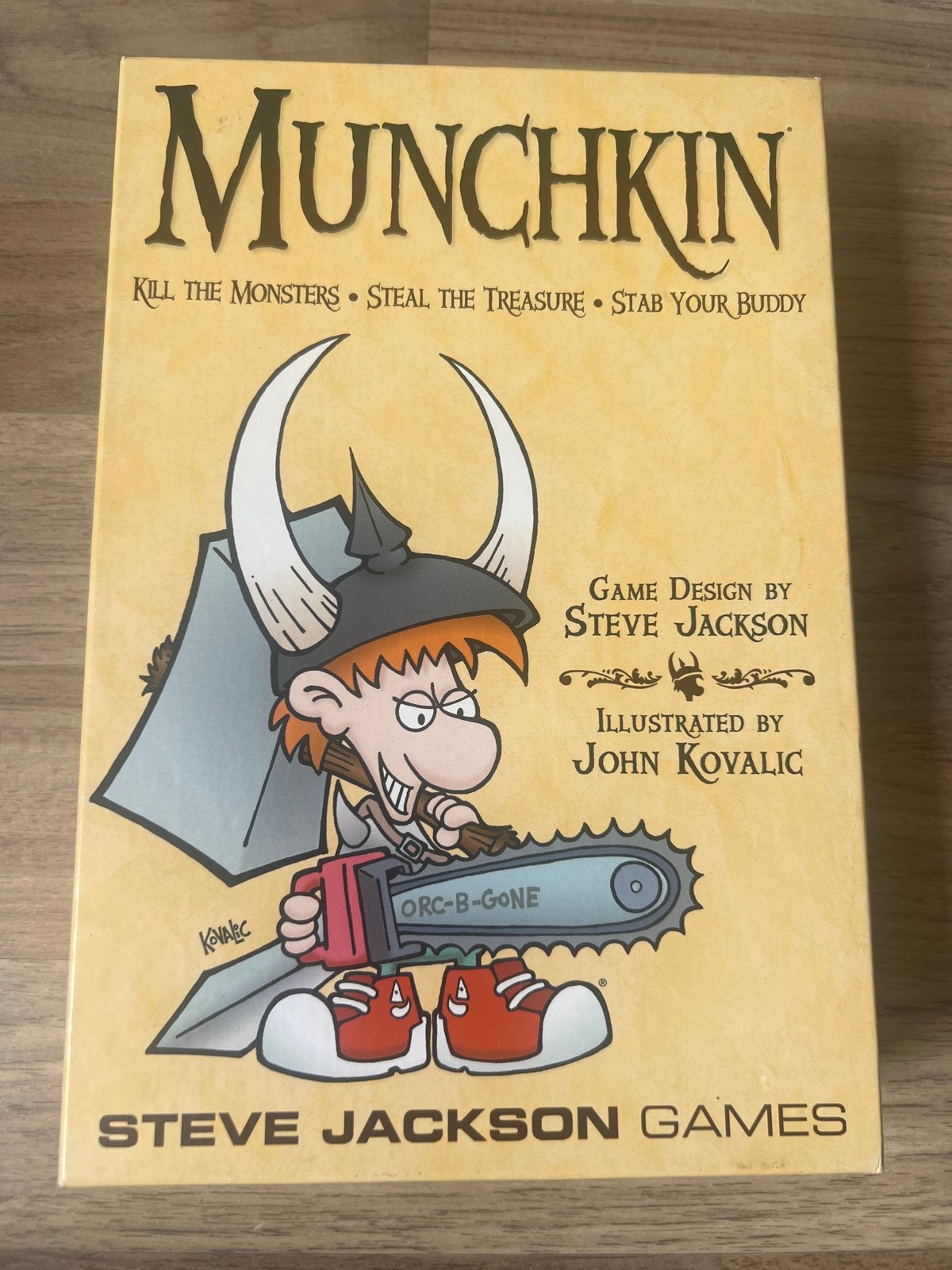 Munchkin Kaartspel - Kill the Monsters, Steal the Treasure, Drie of vier spelers, Ophalen of Verzenden, Zo goed als nieuw