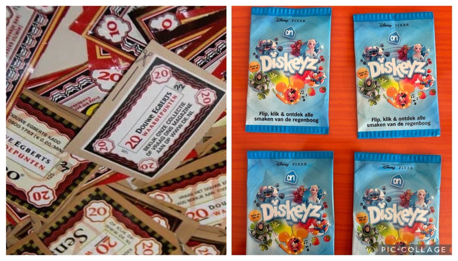 RUILEN: Mijn DISKEYZ voor jouw DOUWE EGBERTS PUNTEN, Ophalen of Verzenden, Koffie of Thee, Zegels, Bonnen of Punten